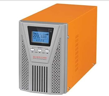 MAKELSAN POWERPACK SE 1 KVA 1/1 (2X7AH) 900W (LCD, Port USB, 1 x RJ45) 1