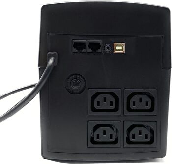 LINE INTERACTIVE UPS LION SERIES Alimentation sans coupure 1200 VA (4 prises IEC-C13, port USB (en option)) (720W) 2