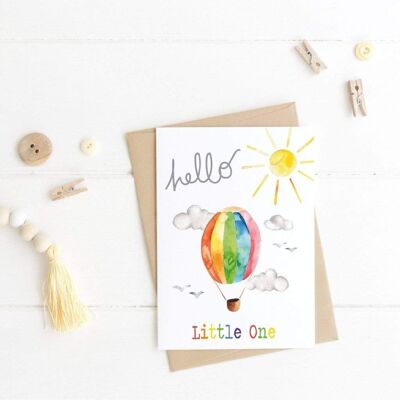 Hello Little One - New Baby Card
