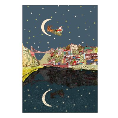 Happy Christmas From Bristol (Pack of 6)