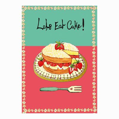 Lets Eat Cake (Pack of 6)