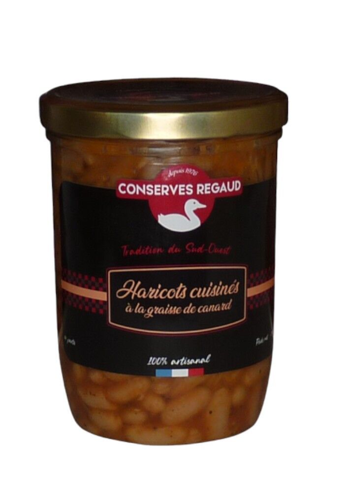 Judías cocidas con Pato Garisse 750g