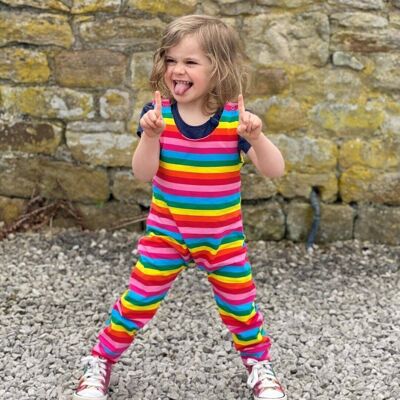 Rainbow Kid Dungarees