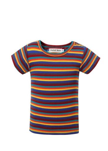 T-shirt enfant stylé noisette 2