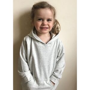 Sweat à capuche élégant gris clair pour enfant