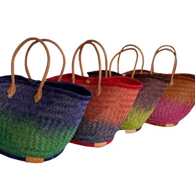 Luxury round Aravoula baskets with pouch 12 assorted pieces