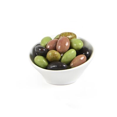 Olives de Provence 2,5kg - amandes au chocolat noir demi-amer