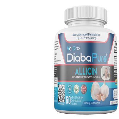 DiabaPure – 60 Capsules helps Maintains Blood Glucose Levels (INDIA ONLY)