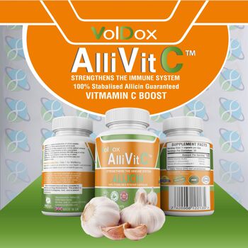 AlliVit C – Renforcer le système immunitaire 450mg (30) 6