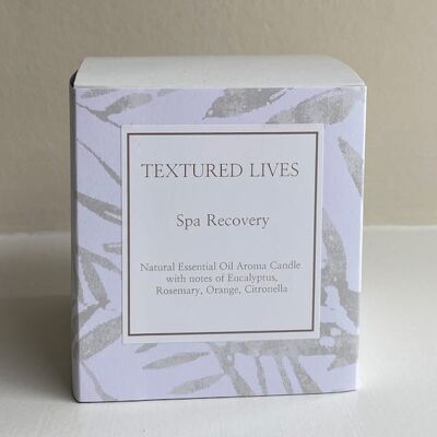 Spa Recovery Candle 30cl Frosted with box