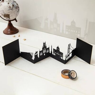 Hull 3D Papercut Cards