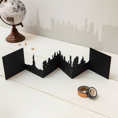 New York 3D Papercut Cards