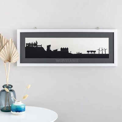 Whitstable Papercut Scene with Mount
