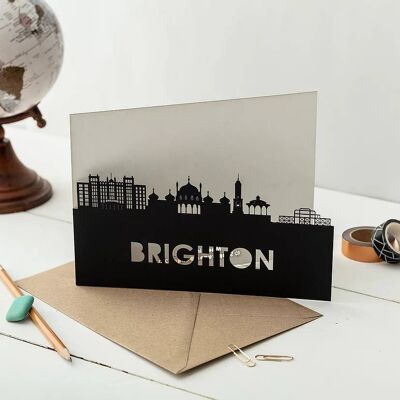 Brighton A5 Laser Cut Cards
