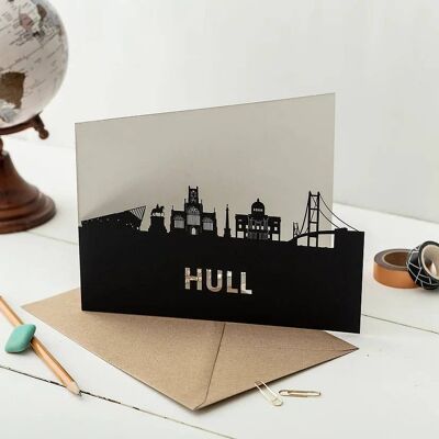 Hull A5 Laser Cut Cards