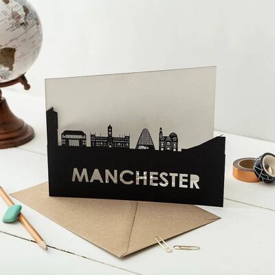 Manchester A5 Laser Cut Cards