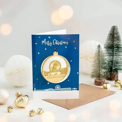 Dreamland A6 Christmas Card and Decoration
