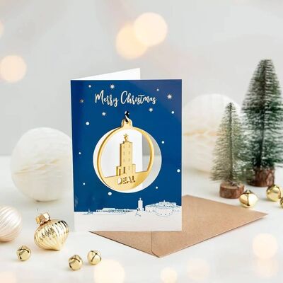 Deal A6 Christmas Card and Decoration