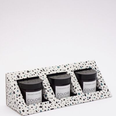 mini candle gift set  / ESSENTIALS Duftkerze