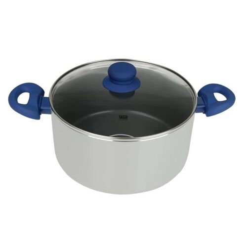 Faitout avec dosage d'huile et couvercle 24 cm Tasty Casserole