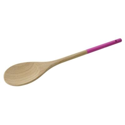 Wooden kitchen spoon 30 x 5.5 cm Tasty Green