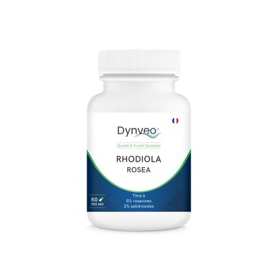 RHODIOLA ROSEA - 5% rosavines et 2% salidrosides - 350mg / 60 gélules