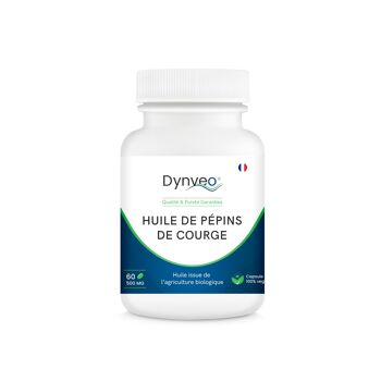HUILE DE PEPIN DE COURGE 500 mg / 60 capsules végétales NOUVEAUTÉ 1