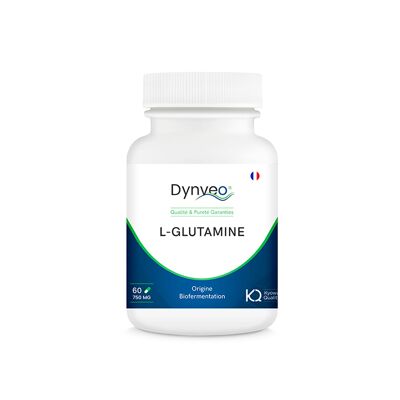 L-GLUTAMINE naturelle végétale - 750 mg / 60 gélules