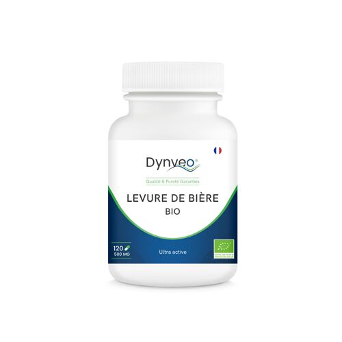 LEVURE DE BIÈRE bio et active -500mg / 120 gélules NOUVEAUTÉ