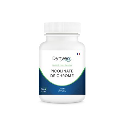 PICOLINATE DE CHROME pur - 100µg / 60 gélules