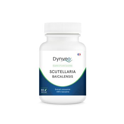 SCUTELLARIA BAICALENSIS (Scutellaire) - 85% baicaline - 500mg / 60 gélules