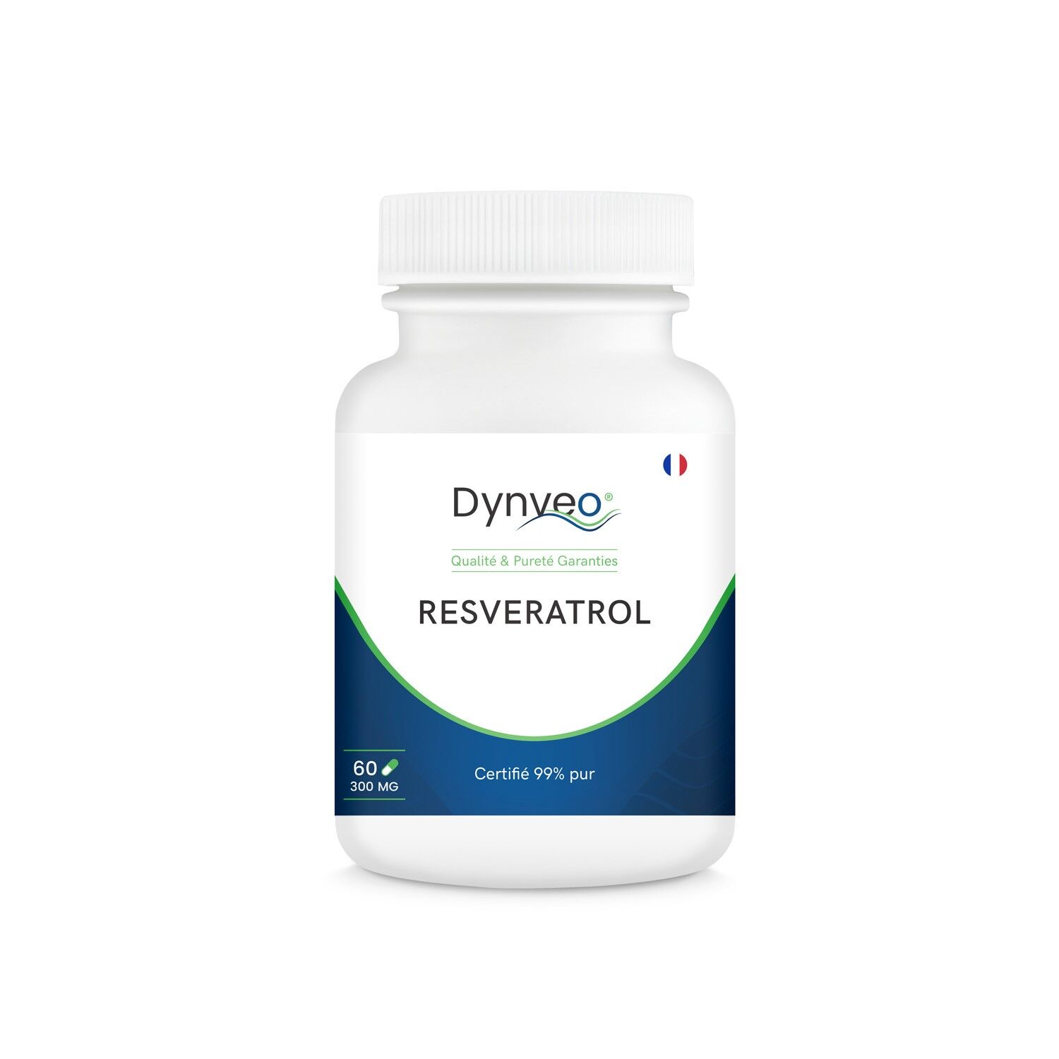 TRANS-RESVERATROL 99 % rein - mikronisiert - 300 mg / 60 Kapseln