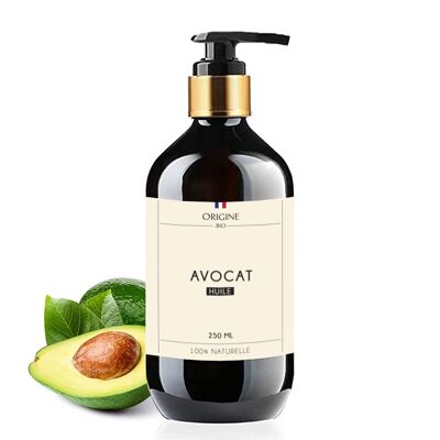 Aceite vegetal de aguacate 250 ml