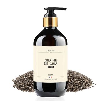 Huile végétale de Graine de Chia 250 ml