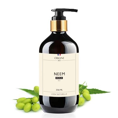 Olio vegetale di Neem biologico 250 ml