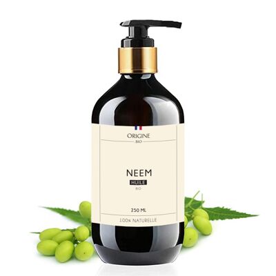 Aceite vegetal de Neem orgánico 250 ml