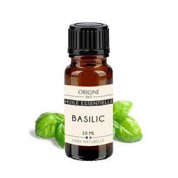 Huile essentielle de Basilic 10 ml