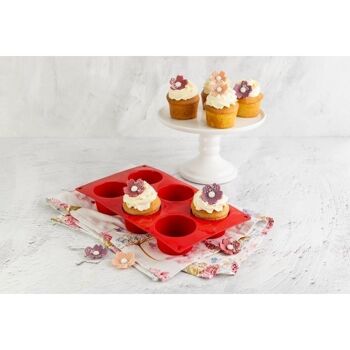 Moule silicone 6 muffins Dr Oetker Silicone 2