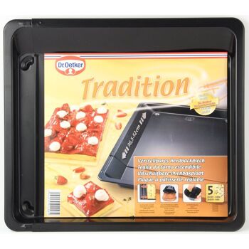 Plaque four extensible Dr Oetker Tradition 8