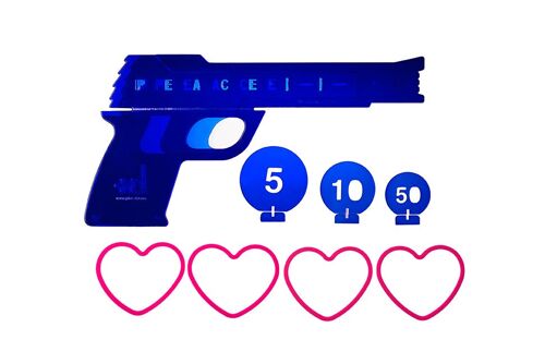 Love & Peace Gun - Navy