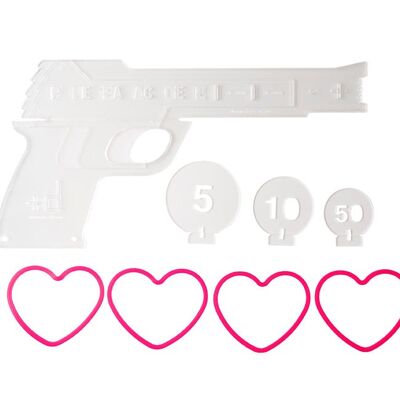 Love & Peace Gun - Clear