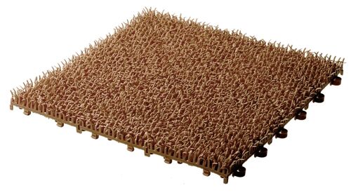 Shiba Rug artificial turf - Brown