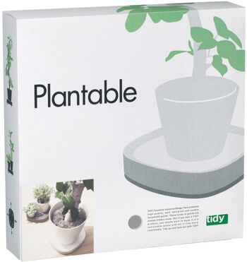 Plateau pot à planter - Noir L 5