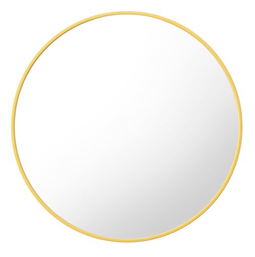 Sun Flower mirror object - Yellow