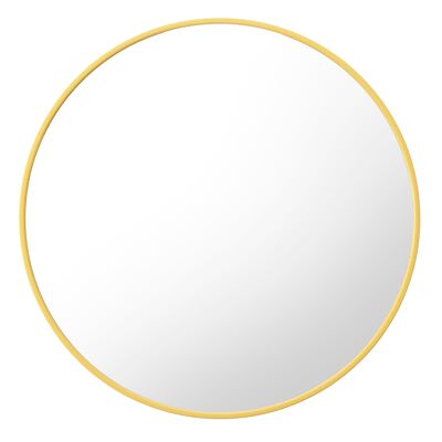 Sun Flower mirror object - Yellow