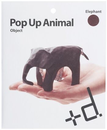 Objet Pop Up Animal - Éléphant Gris 7