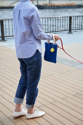 Porte sac plastique Pocket - Bleu 4