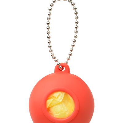 Portasacchetti tascabili in plastica - Arancio