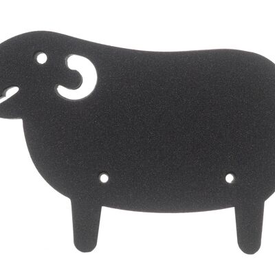 Portacable oveja - Negro