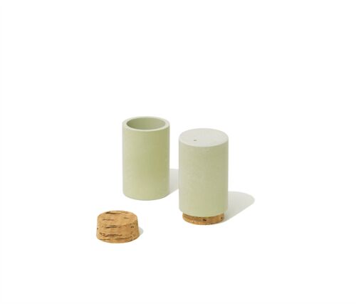 Seasoning Case (salt & pepper set) - Light Green